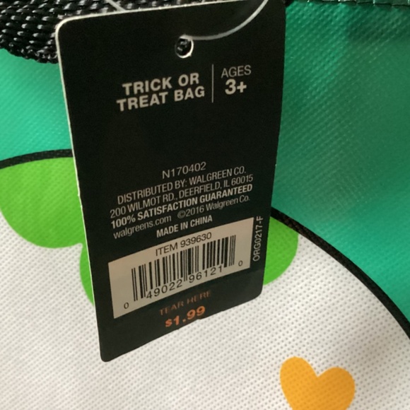 Halloween Trick or Treat Bags Bundle 5 Bags New with tag 13” x 15.5” x 4” - Picture 10 of 12